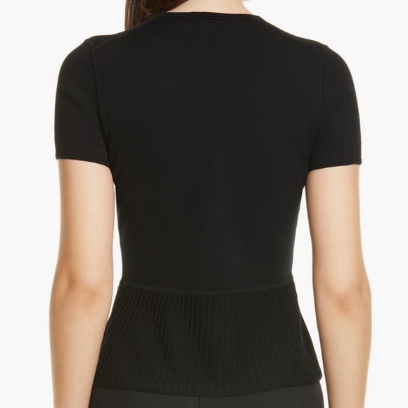 BOSS ribbed peplum sweater - Picture 2 of 3